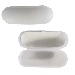 Estuche plegable de PP blanco esmerilado 060051150