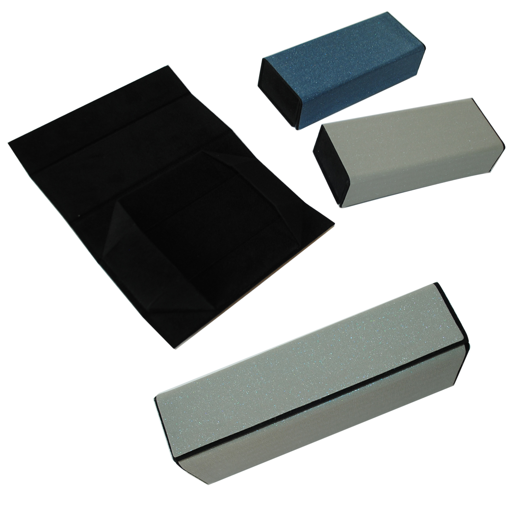 Caja rectangular plegable para anteojos 060001636